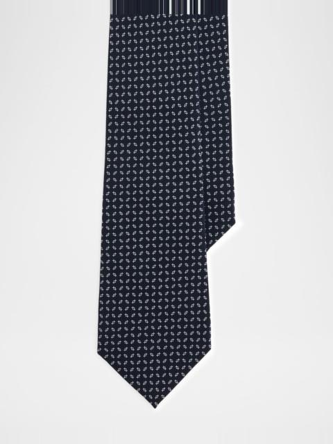 Ralph Lauren Men's Silk Micro-Geometric Tie