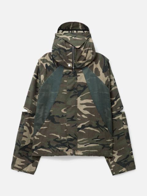 FFFPOSTALSERVICE HOODED PARACHUTE BOMBER V2 JACKET