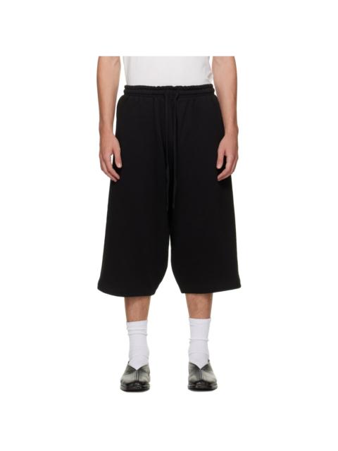 entire studios Black Drop Shorts