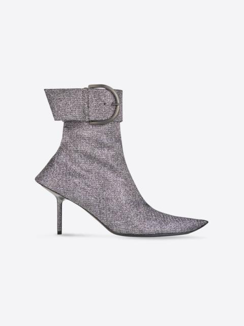 BALENCIAGA Women's Essex 80mm Bootie in Grey