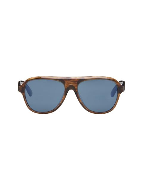 Oliver Peoples Brown Paul Newman Sunglasses