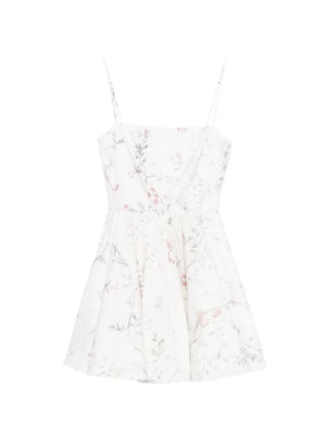 Givenchy A-line floral-print mini dress