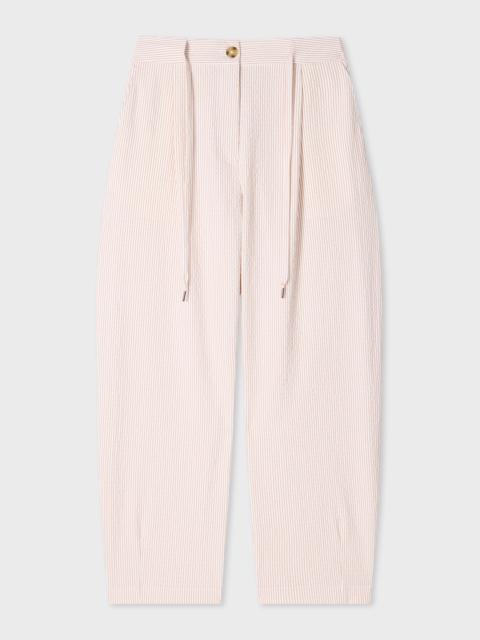 Paul Smith Women's Stripe Seersucker Two Piece Suit