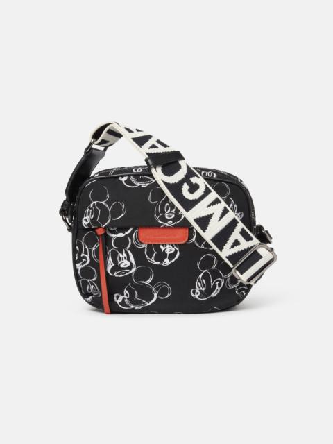 Fantasia Mickey Print Logo Crossbody Bag