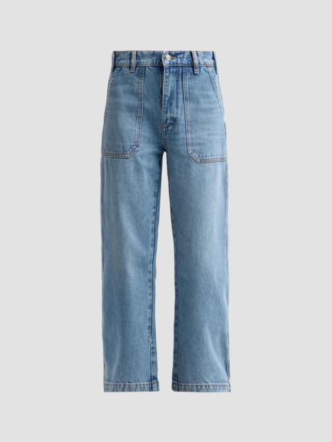 FRAME Women's The Ranger Denim Pants - Signal