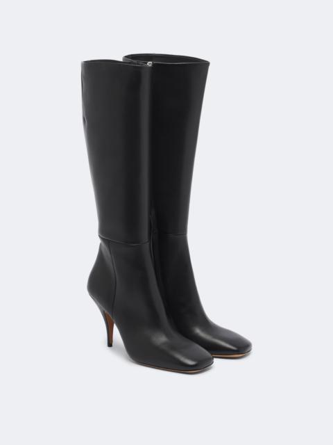 JUDE Credo leather knee-high boots