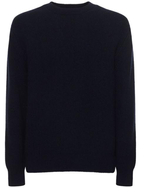Knit crewneck sweater