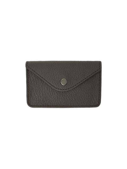 Lemaire SSENSE Exclusive Brown Enveloppe Coin Pouch