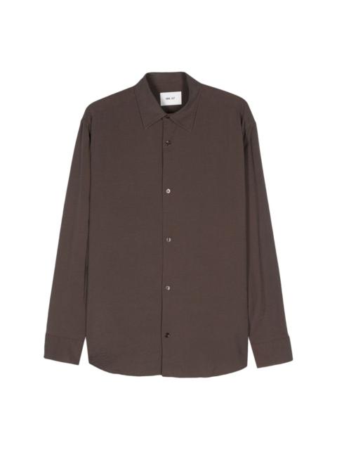 NN07 Freddy classic-collar shirt