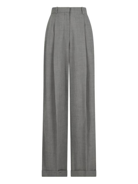 The Row pleated trousers
