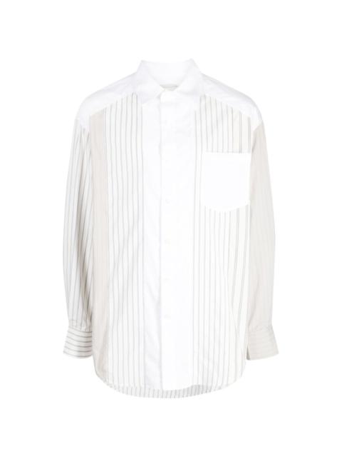 FENG CHEN WANG striped long-sleeve shirt