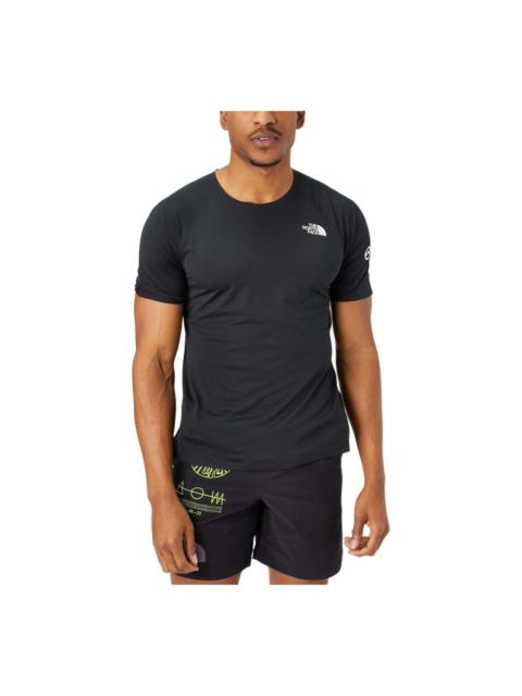 The North Face THE NORTH FACE Mountain Flag T-shirt 'Black' NF0A7ZTR-JK3
