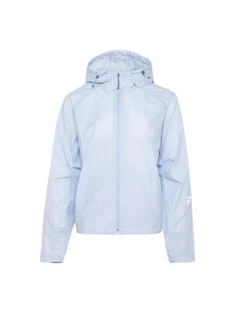 adidas (WMNS) adidas Future Style Woven Jacket Asia Sizing 'Halo Blue' KS2733