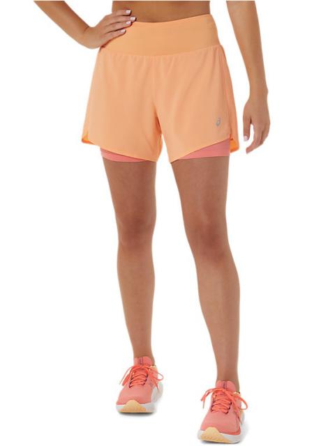 Asics WOMEN'S ROAD 2-N-1 5.5IN SHORT