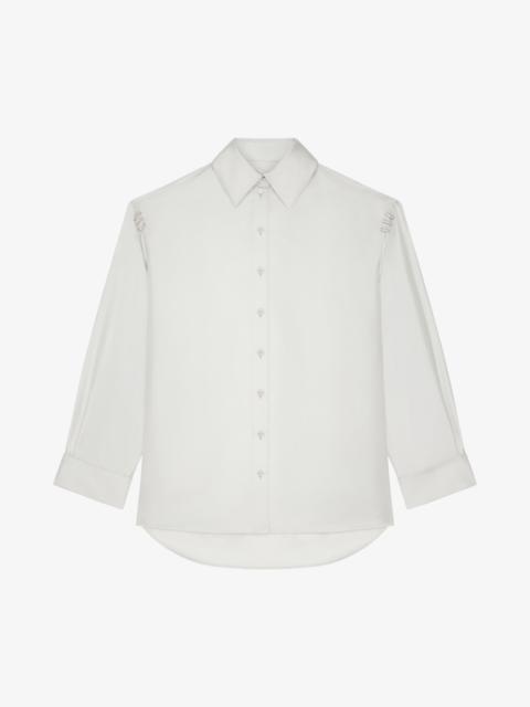 Givenchy SHIRT IN SILK WITH CRYSTALS