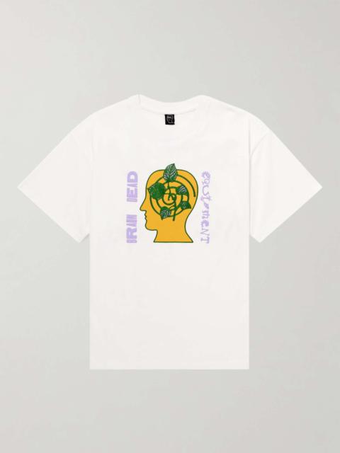BRAIN DEAD Nature Nurture Printed Cotton-Jersey T-Shirt