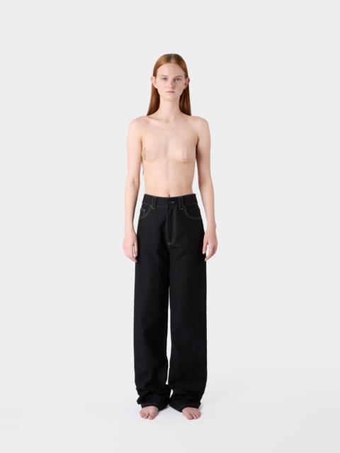 SUNNEI BELLIDENTRO PANTS / black stripes