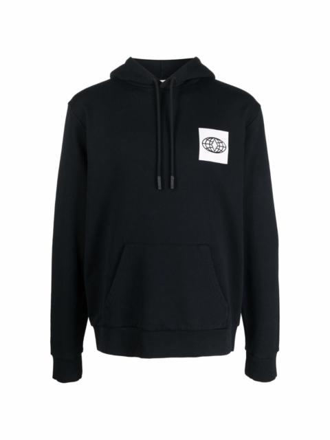 logo-patch hoodie