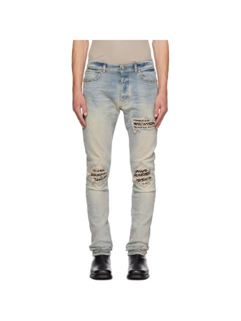AMIRI Blue Studs MX1 Jeans