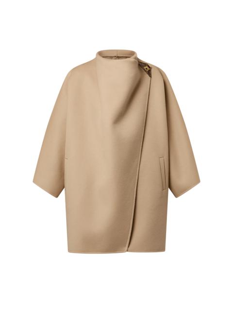 Louis Vuitton Double Face Toggle Detail Coat