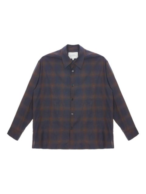Studio Nicholson checked-pattern shirt