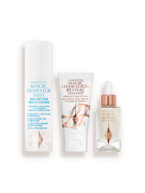 Charlotte Tilbury CLEANSE + GLOW SKIN KIT Limited Time Offer