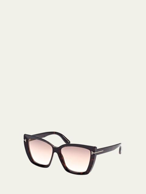 TOM FORD Square Acetate Sunglasses
