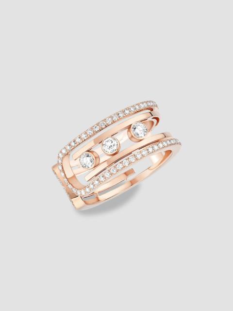 MESSIKA Women's Move 10th 18K Rose Gold & Diamond Ring - Pink Gold