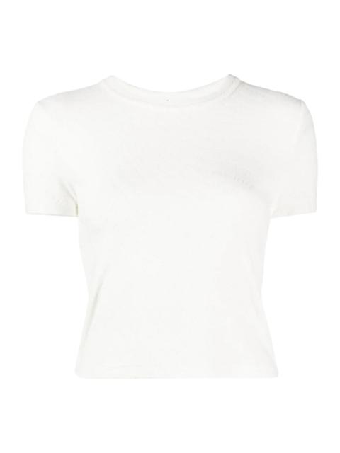 alexanderwang.t Crew Neck Short Sleeve Baby Tee