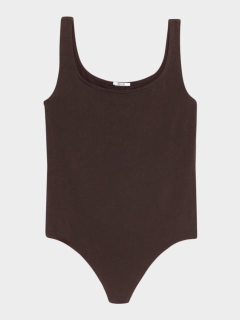 Wolford Jamaika Scoop-Neck Thong Bodysuit