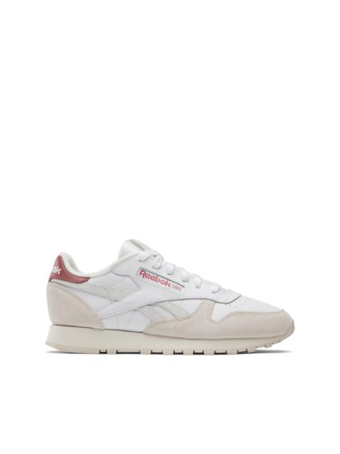 Classic panelled leather sneakers