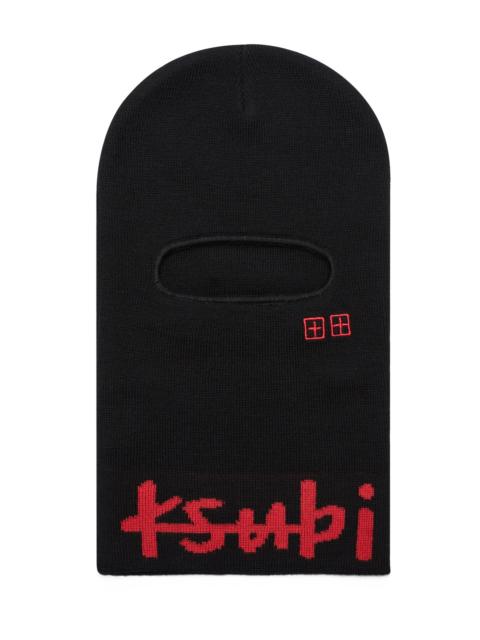 Ksubi INKOGNITO BALACLAVA LAID BLACK