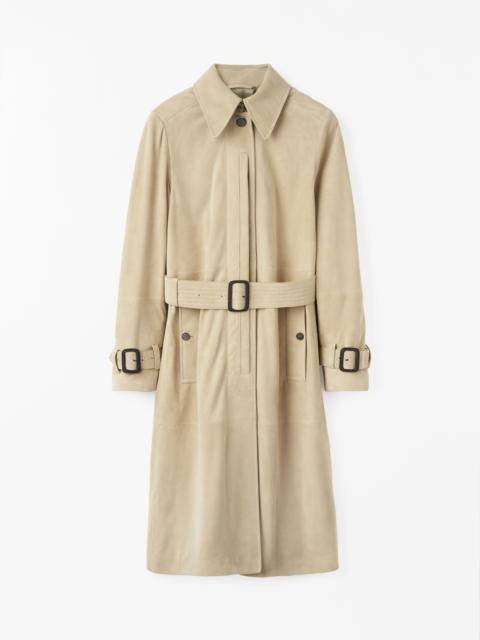 TIGER OF SWEDEN Lamia Suede Trench Coat