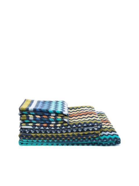 Missoni Giacomo five-piece set towel