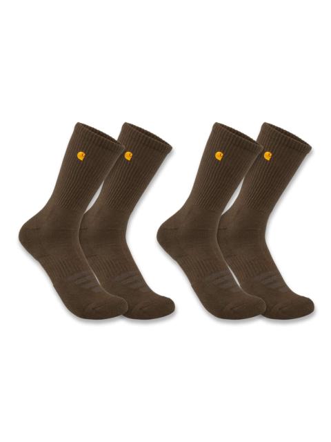 Carhartt Force Midweight Crew Sock 2-Pack
