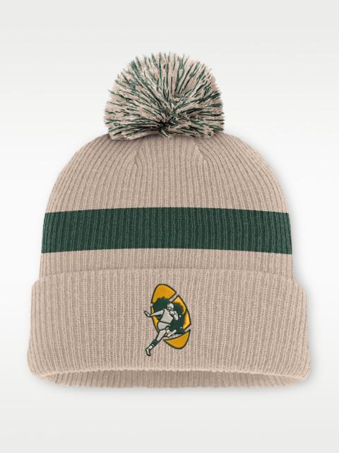 Nike Green Bay Packers Rewind Peak Men's Nike NFL Cuffed Pom Beanie