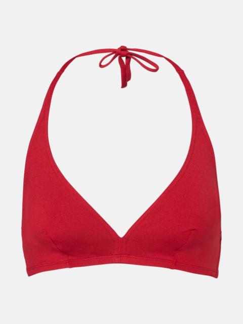 ERES Gang halterneck bikini top