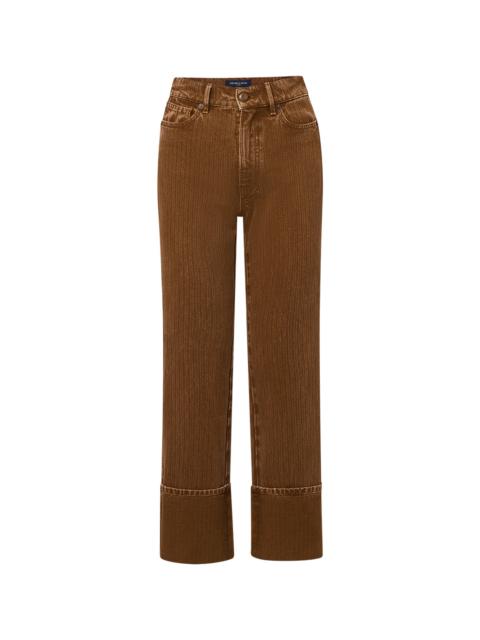 DYLAN TWILL STRAIGHT-LEG PANT