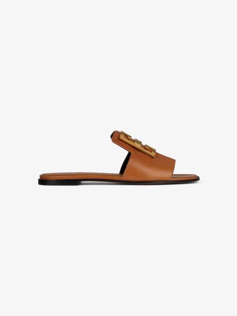 Givenchy 4G sandals in leather