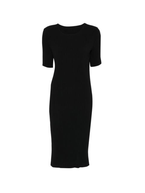 ISSEY MIYAKE pleated midi dress