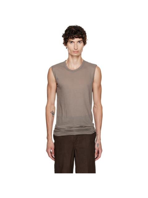 Rick Owens Gray Tower Basic SL Tank Top