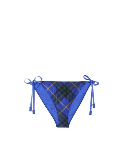 Burberry checked bikini briefs