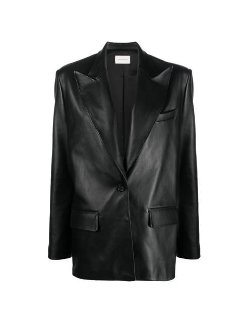 MAGDA BUTRYM oversized leather blazer