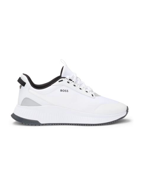 BOSS TTNM EVO TRAINERS WITH RIBBED SOLE