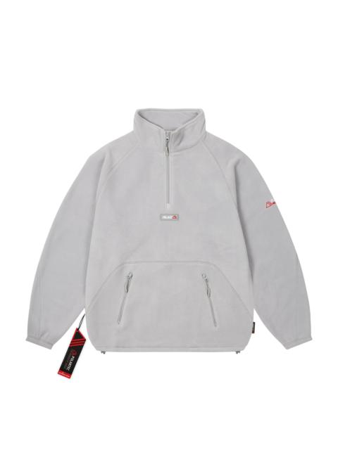 PALACE POLARTEC 1/2 ZIP JACKET GREY