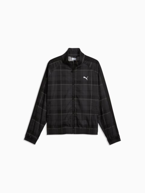 PUMA T7 Men's Relaxed Tartan T7 Track Jacket