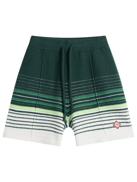 CASABLANCA Casablanca Boucle Stripe Short