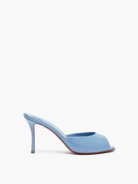 Me Dolly 85 Light Blue Patent Mules