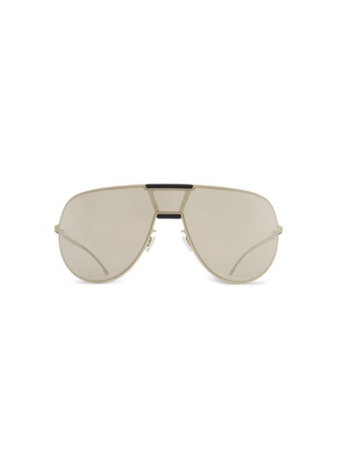 MYKITA metal-frame mirrored sunglasses
