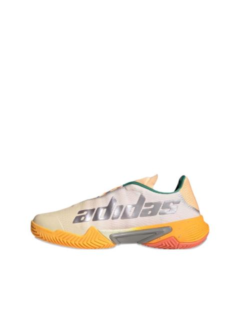 adidas Barricade "White Tint/Acid Orange" sneakers